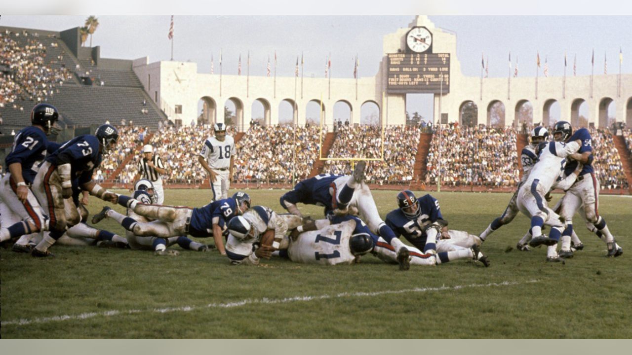 NFL Los Angeles Rams QB Roman Gabriel Color Game Action 8 X 10 Photo Picture