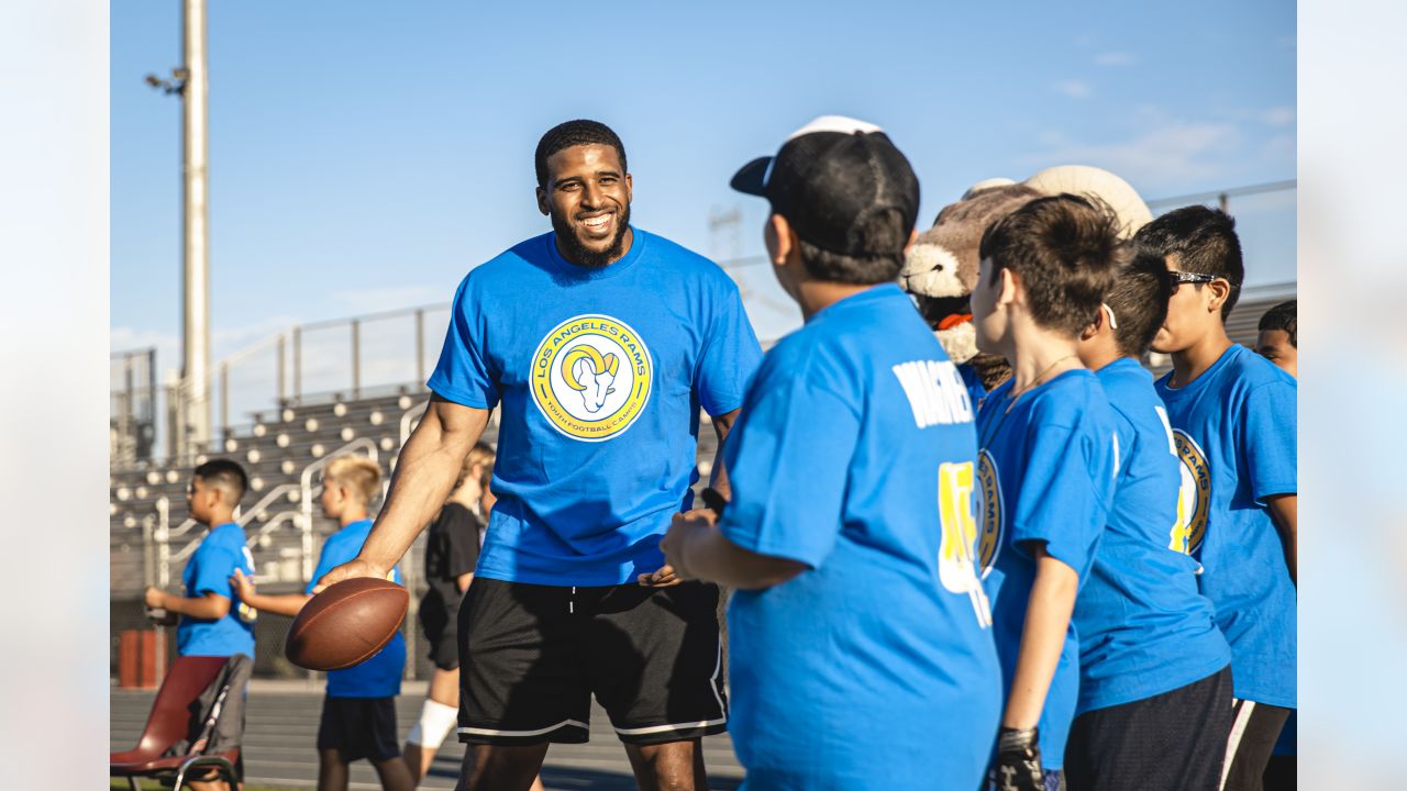 COMMUNITY PHOTOS: Rams LB Bobby Wagner hosts first youth football