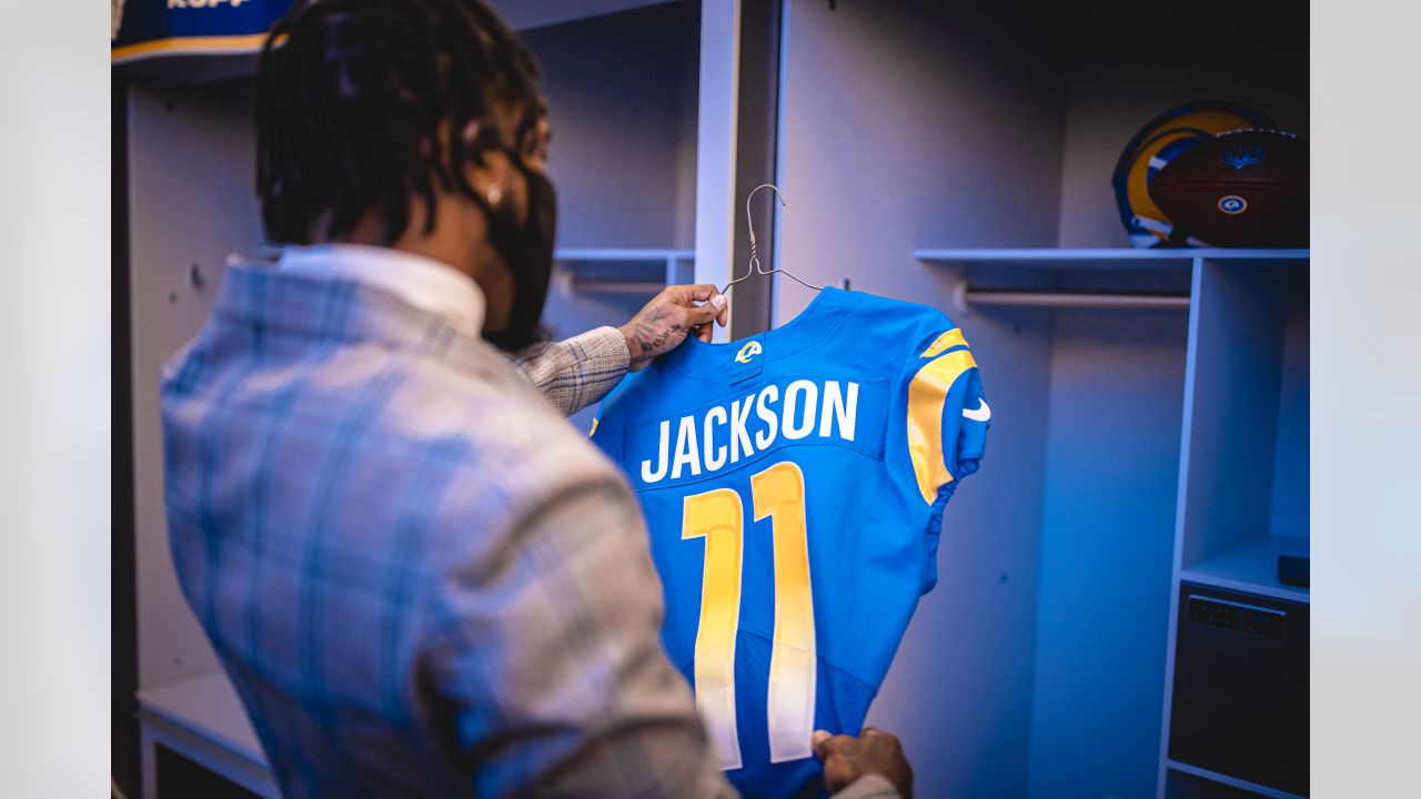 Look: Rams reveal DeSean Jackson's jersey number on SoFi Stadium Oculus