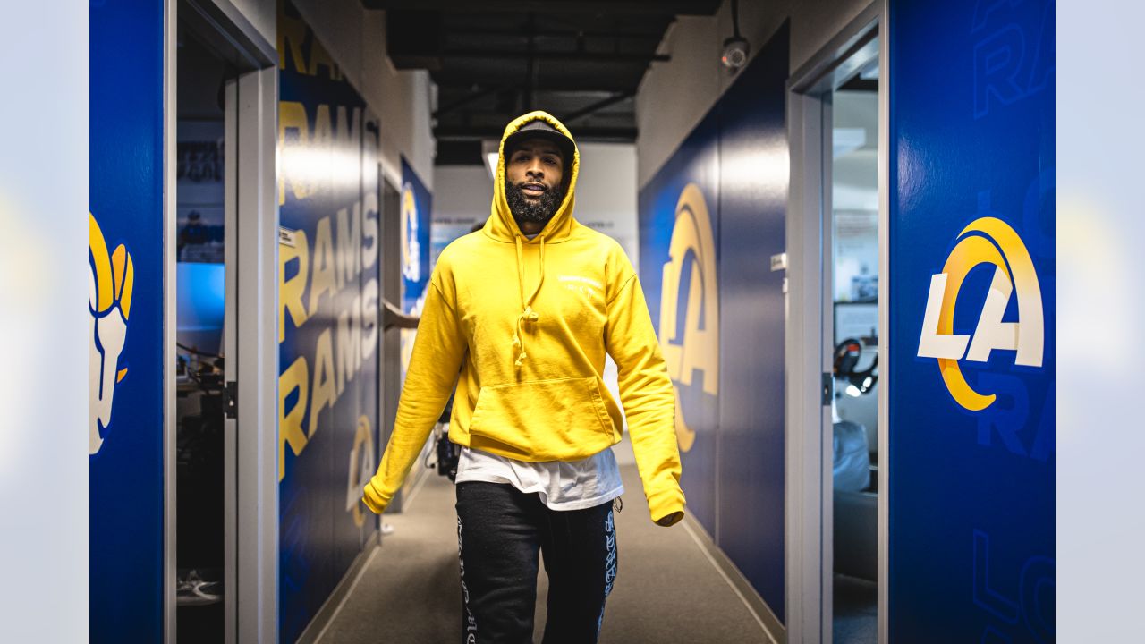 Rams still have locker with Odell Beckham Jr.'s name on it at facility