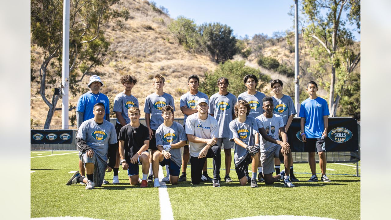 Los Angeles Rams Host Youth Football Camp at Long Beach Salvation