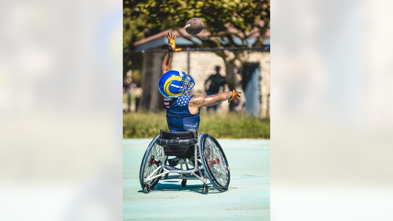 Rams support Move United's USAWFL and Angel City Sports Wheelchair