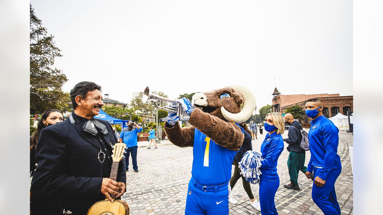 Rams Commemorate Día De Los Muertos At Olvera St. - East L.A. Sports Scene