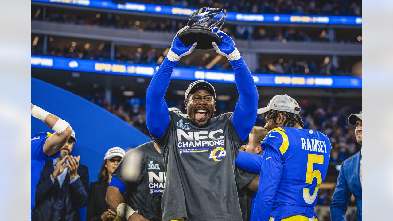 CELEBRATION PHOTOS: Best celebration moments from Rams NFC Championship  ceremony