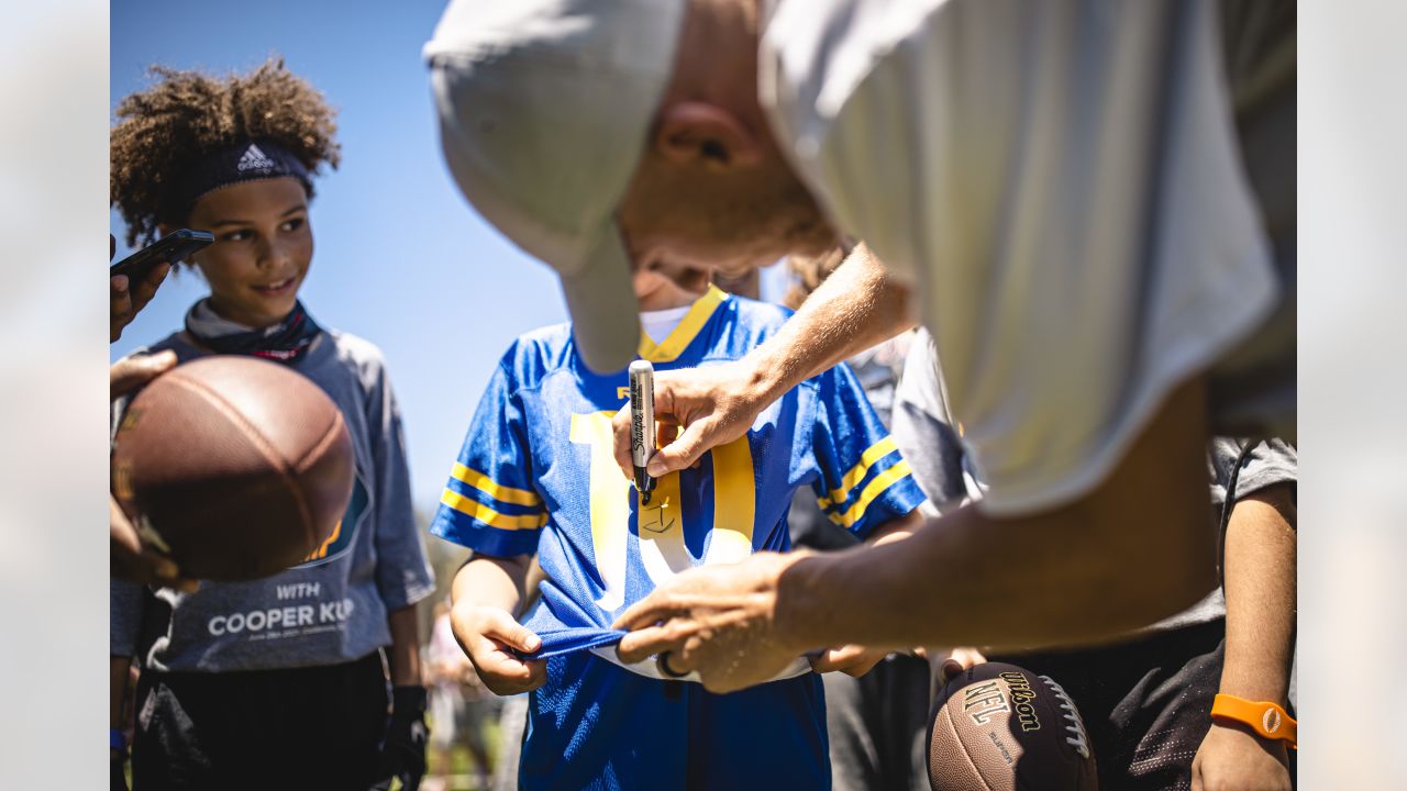 Super Bowl LVI MVP And L.A. Rams Cooper Kupp Hosted Free Youth Football  Camp In Southern California - NiteCast Media