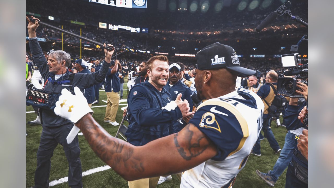 PHOTOS: Rams NFC Championship celebration