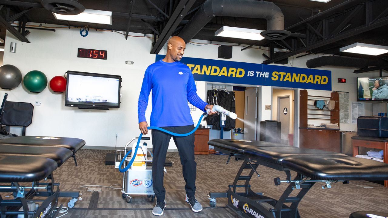 Learn more about Reggie Scott, Los Angeles Rams Vice President of Sports  Medicine and Performance