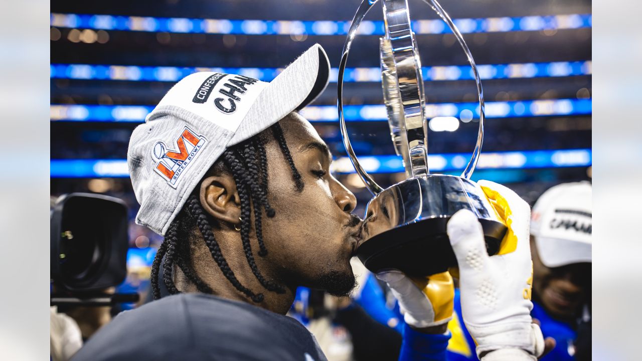 CELEBRATION PHOTOS: Best celebration moments from Rams NFC Championship  ceremony