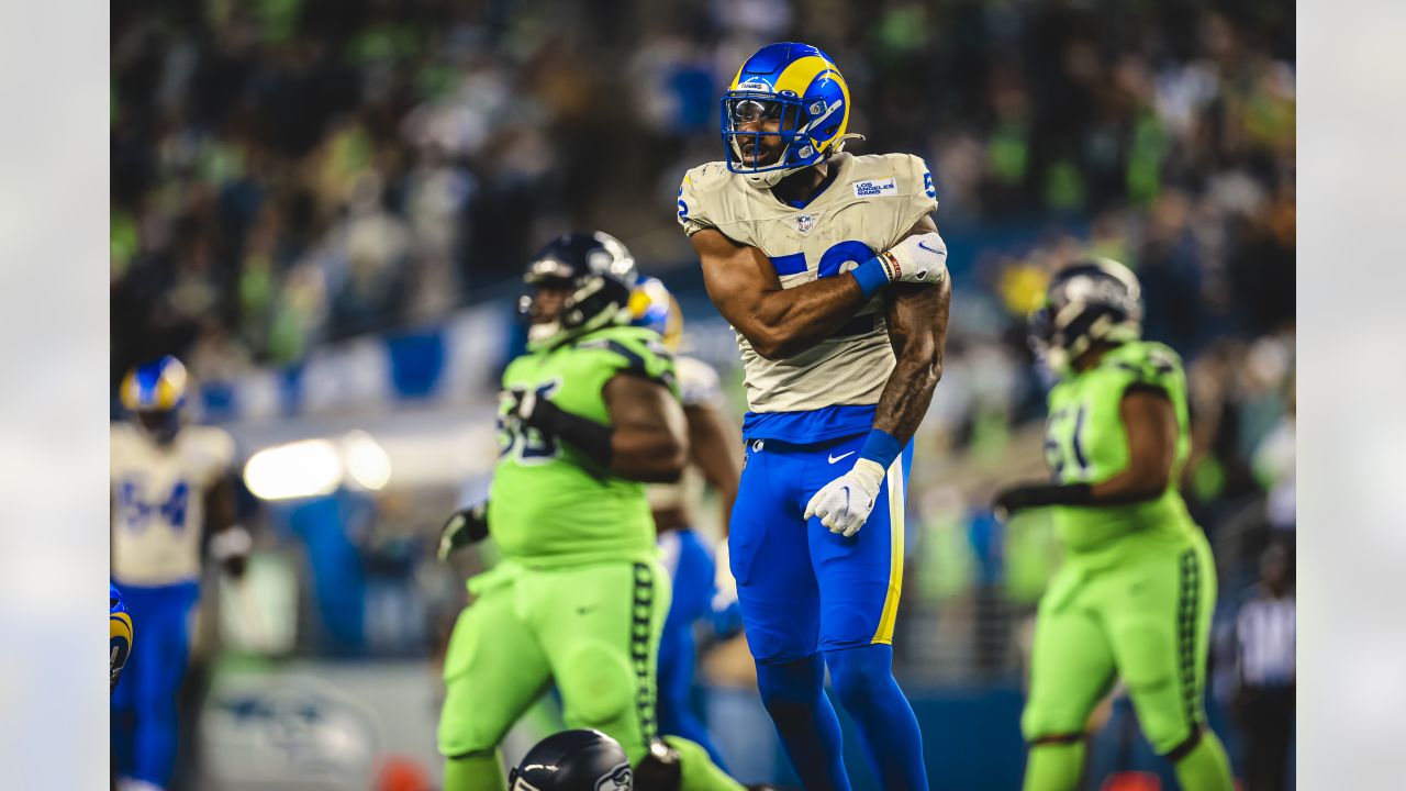 PHOTOS: Game-action moments from Rams vs. Seahawks Week 5 at Lumen