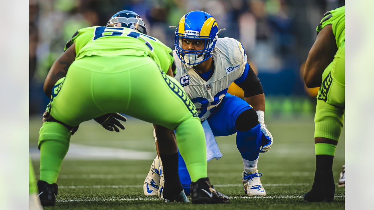 PHOTOS: Game-action moments from Rams vs. Seahawks Week 5 at Lumen