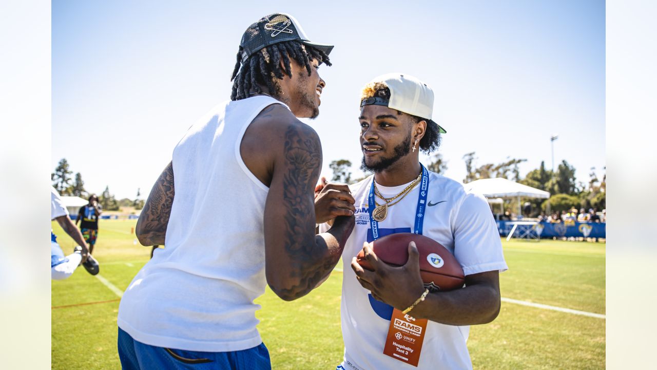 PHOTOS: Stars come out to Rams Celebrity Flag Football Game at Training Camp