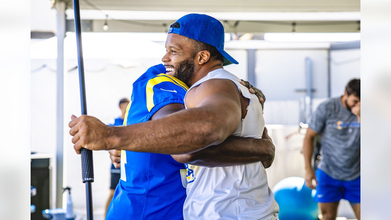 Actor Terry Crews joins the Los Angeles Rams as Rampede Captain I