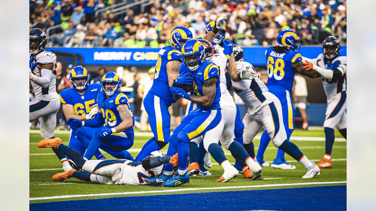 Los Angeles Rams, Patrick Star goes WILD over Rams DB Cobie Durant's  85-yard pick six, Week 16 vs. Denver Broncos at SoFi Stadium