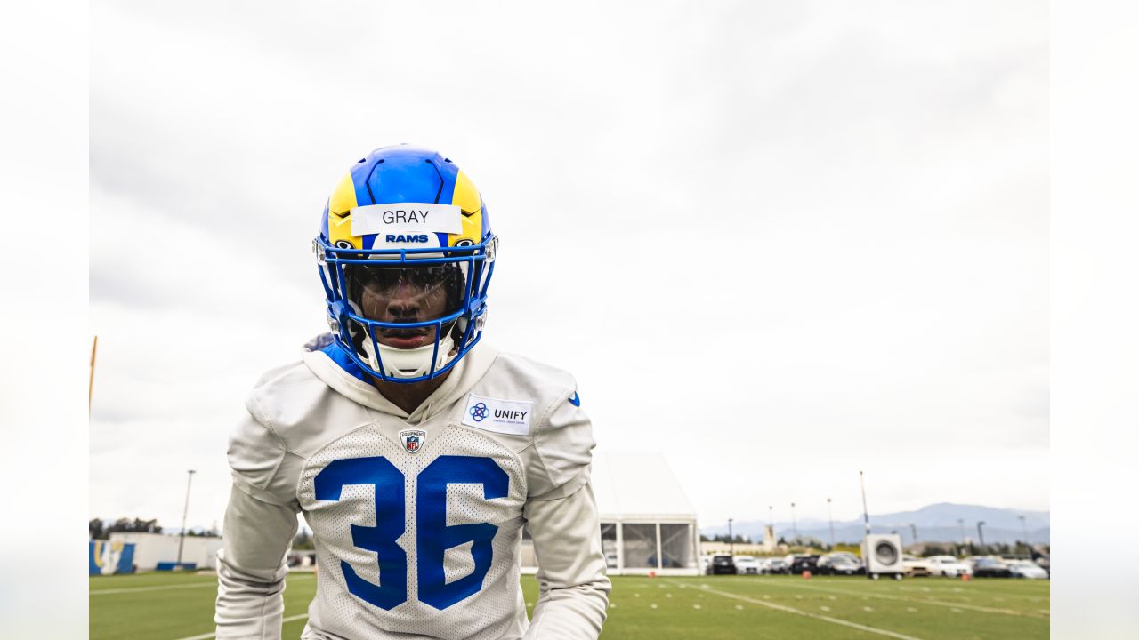 PRACTICE PHOTOS: Ernest Jones, Kyren Williams, Marquise Copeland & more  Rams players practicing with intensity at OTAs