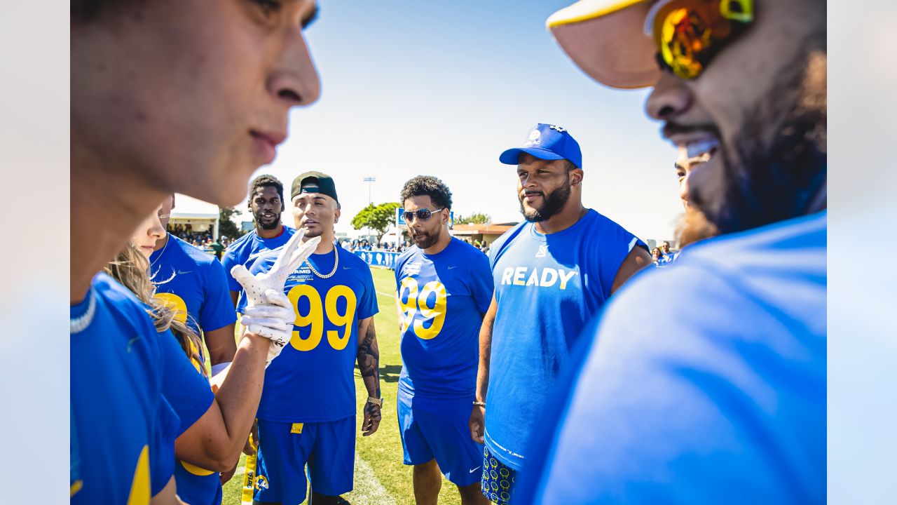 CELEBRITY PHOTOS: Stars showed up & showed out for Rams Celebrity Flag  Football Game