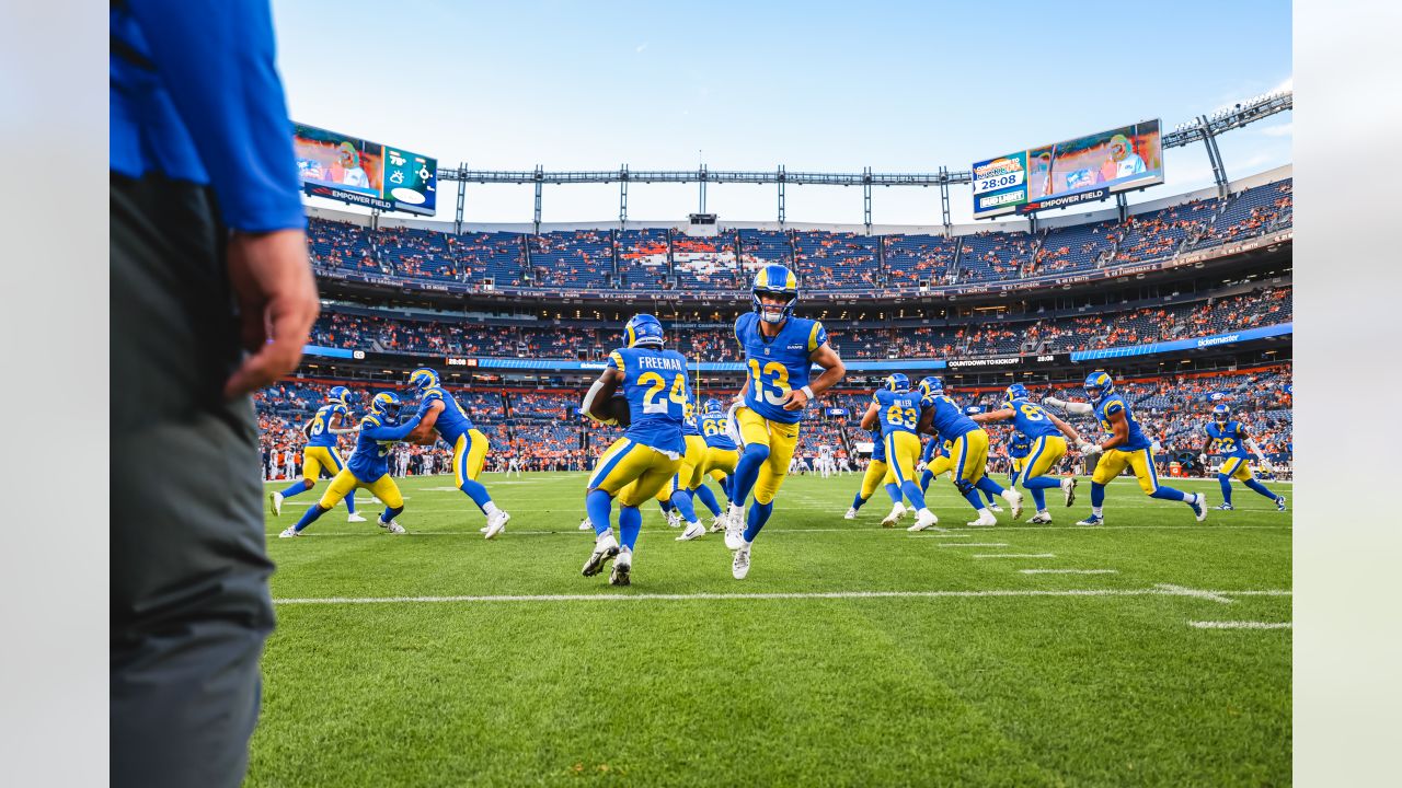 GAME PHOTOS: Rams face Denver Broncos for preseason finale at Empower Field  at Mile High