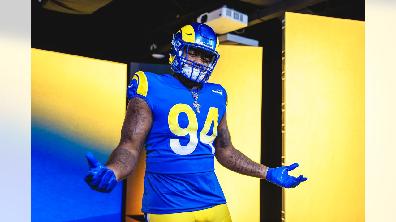 Desjuan Johnson gets first glimpse of life with the Rams during mini camp,  OTAs