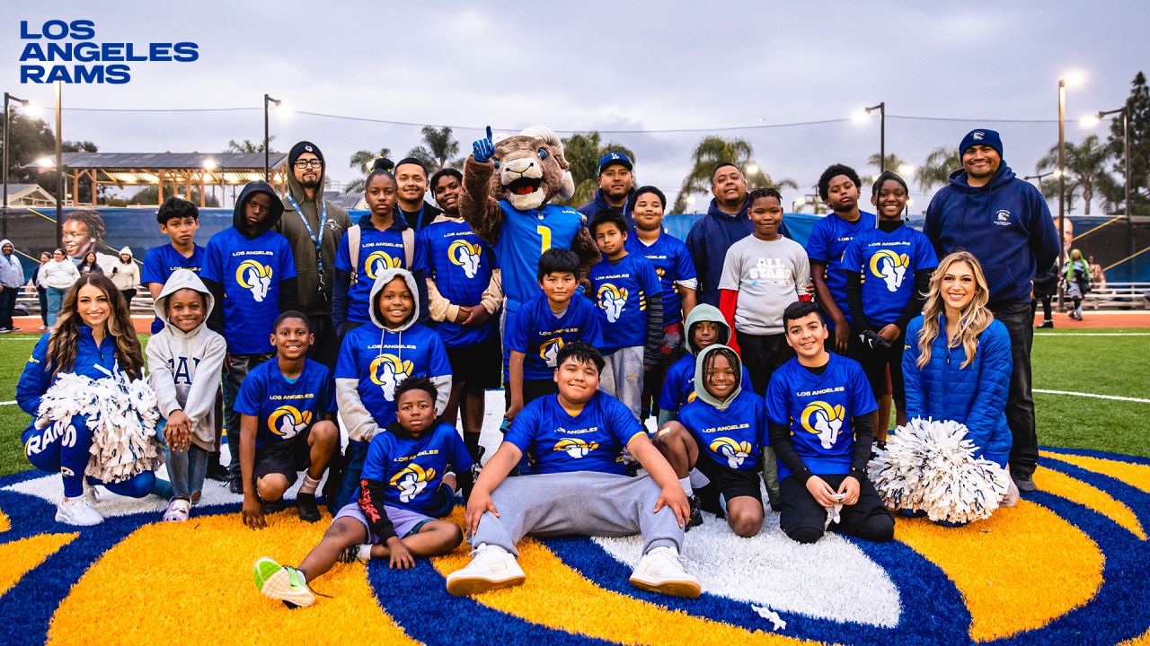 Los Angeles Rams Community  Rams host inaugural Girls' Flag