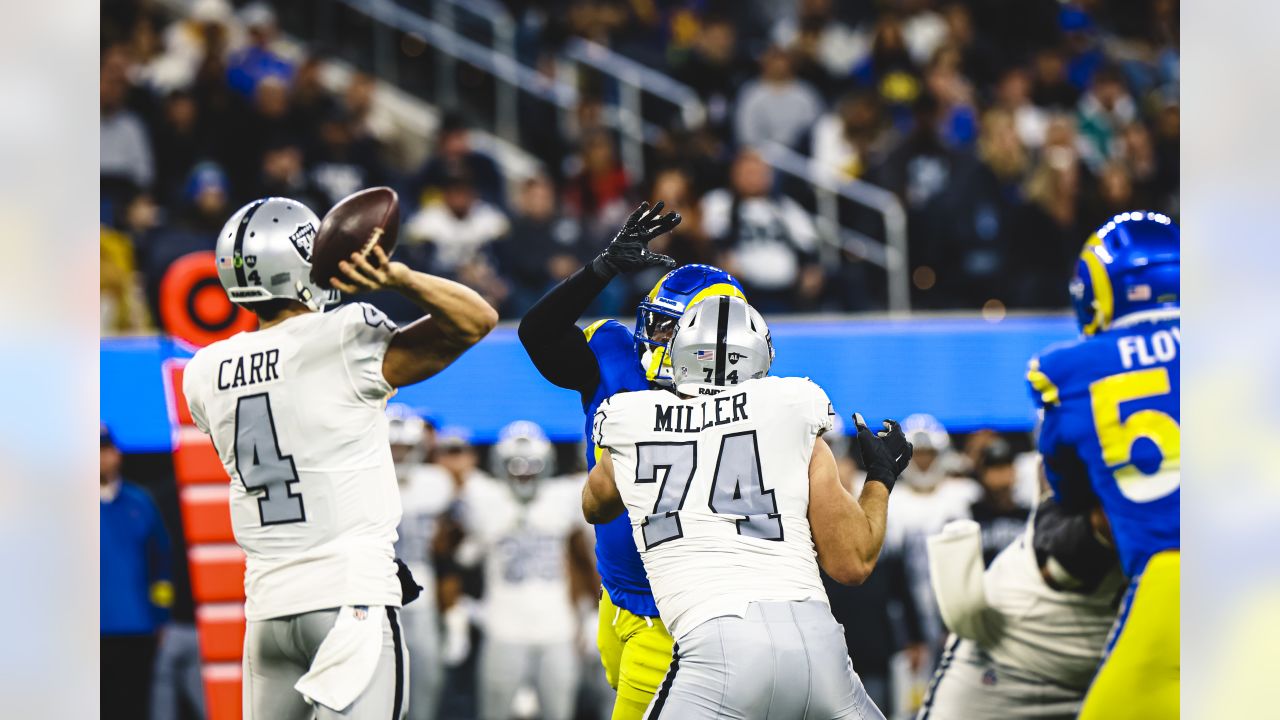 Rams highlight: Ernest Jones makes juggling INT in end zone vs Raiders