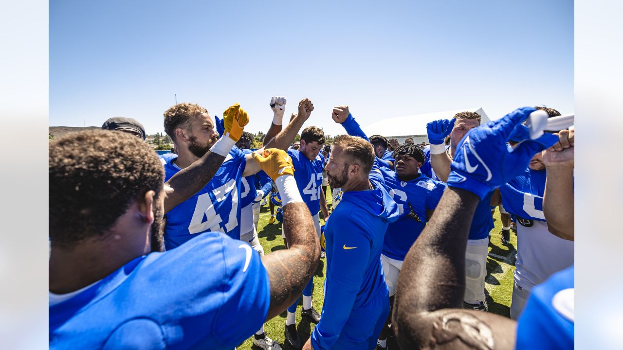 PRACTICE PHOTOS: Rams line up against QB Jimmy Garoppolo, DE Maxx