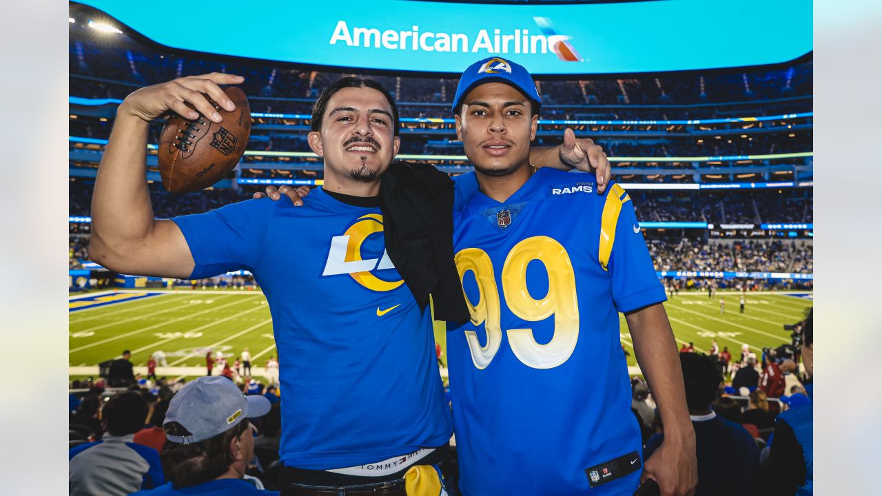 FAN PHOTOS: Best of Rams fans at SoFi Stadium for big Wild Card victory  over Arizona Cardinals