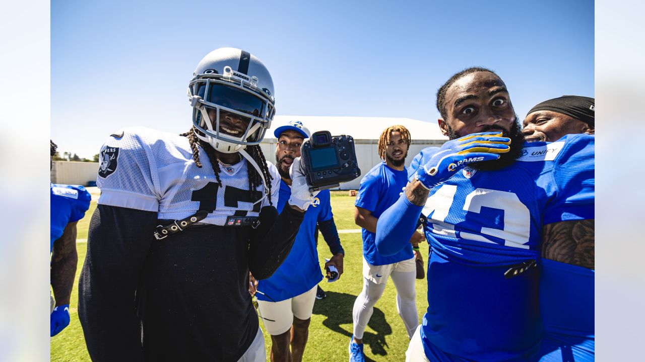 PRACTICE PHOTOS: Rams line up against QB Jimmy Garoppolo, DE Maxx