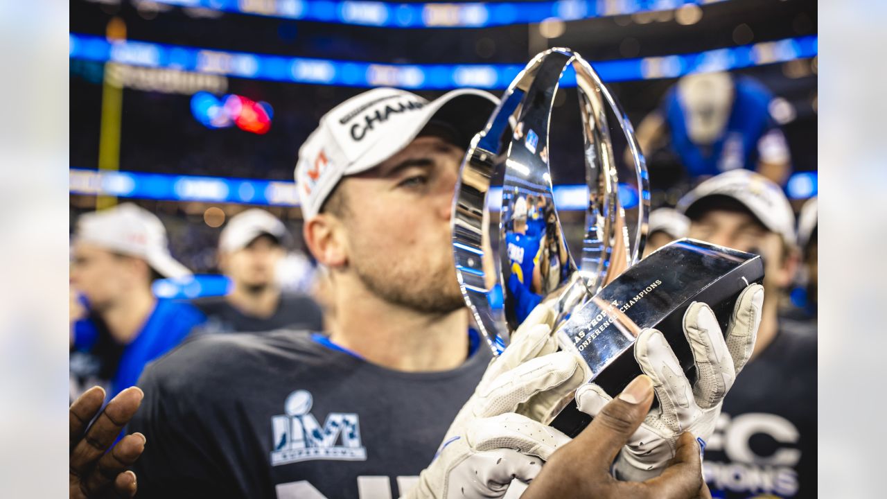 CELEBRATION PHOTOS: Best celebration moments from Rams NFC Championship  ceremony