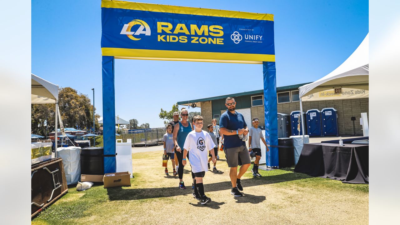 Rams Conduct Youth Football Clinic To Commemorate Juneteenth