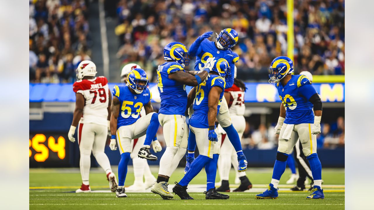 GAME PHOTOS: Rams vs. Arizona Cardinals Week 10 at SoFi Stadium  RB  Darrell Henderson Jr. & WR Van Jefferson's touchdown & more