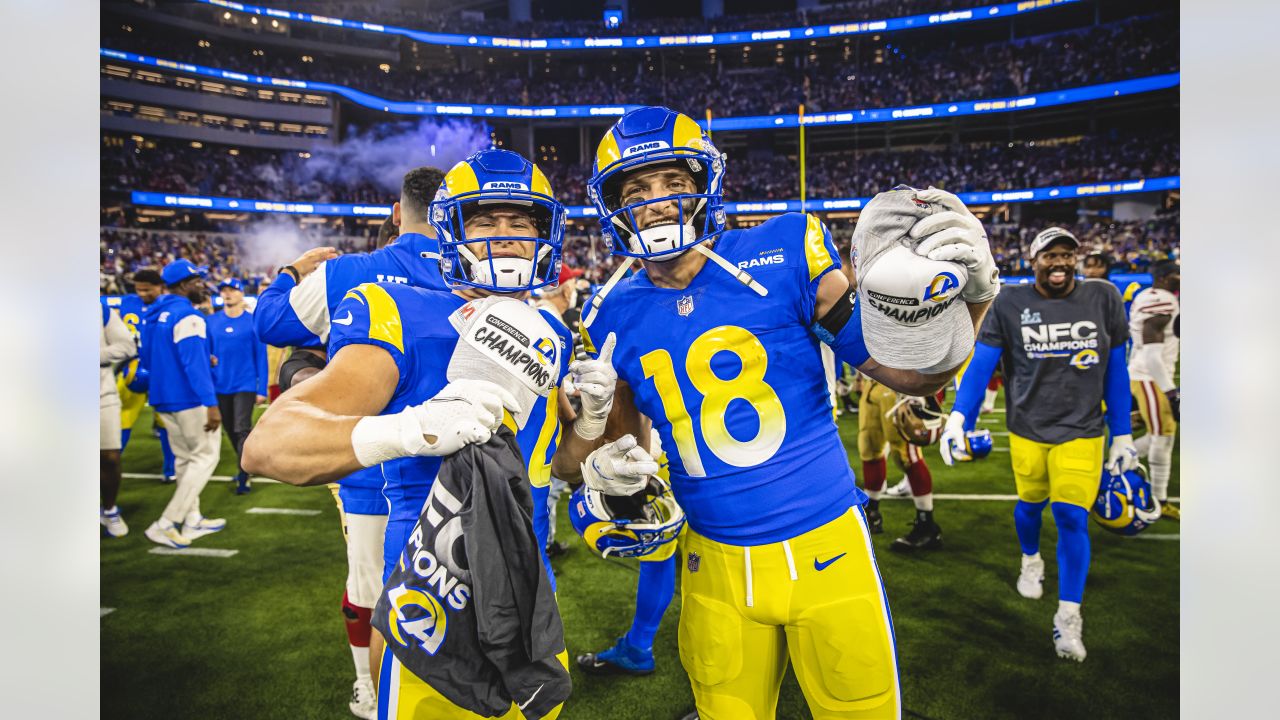 CELEBRATION PHOTOS: Best celebration moments from Rams NFC