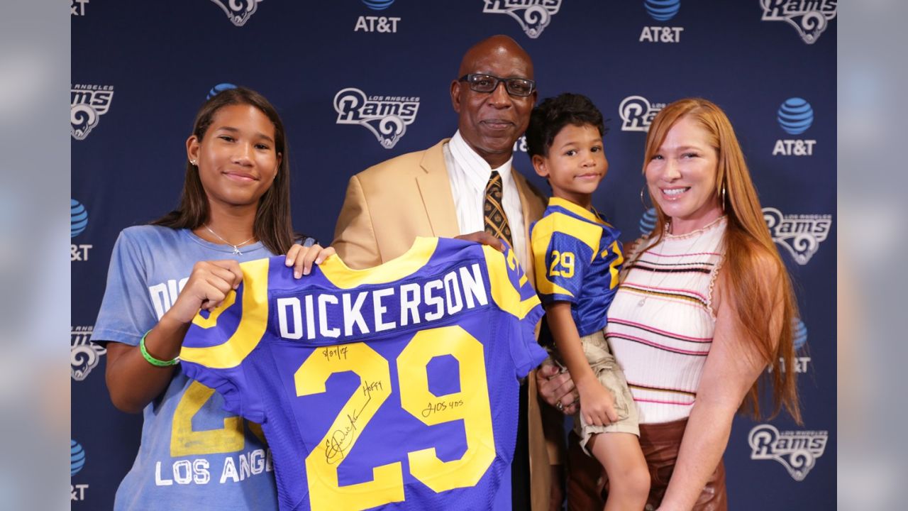 Eric Dickerson Los Angeles Rams Nike Women's Game Retired Player