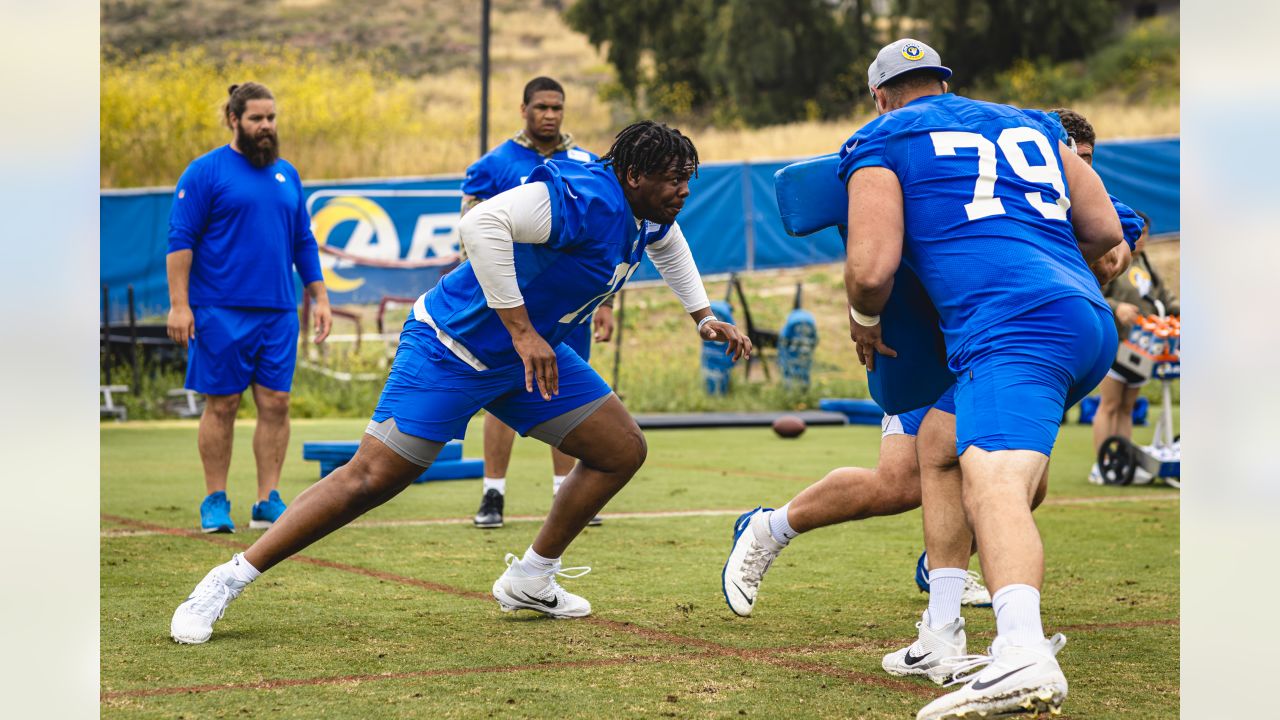 PRACTICE PHOTOS: Rookies join the vets  Kobie Tuner x Aaron Donald, Steve  Avila x Brian Allen & more!