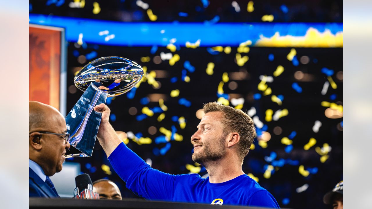 CELEBRATION PHOTOS: Picture-perfect moments from Rams Super Bowl LVI trophy  ceremony