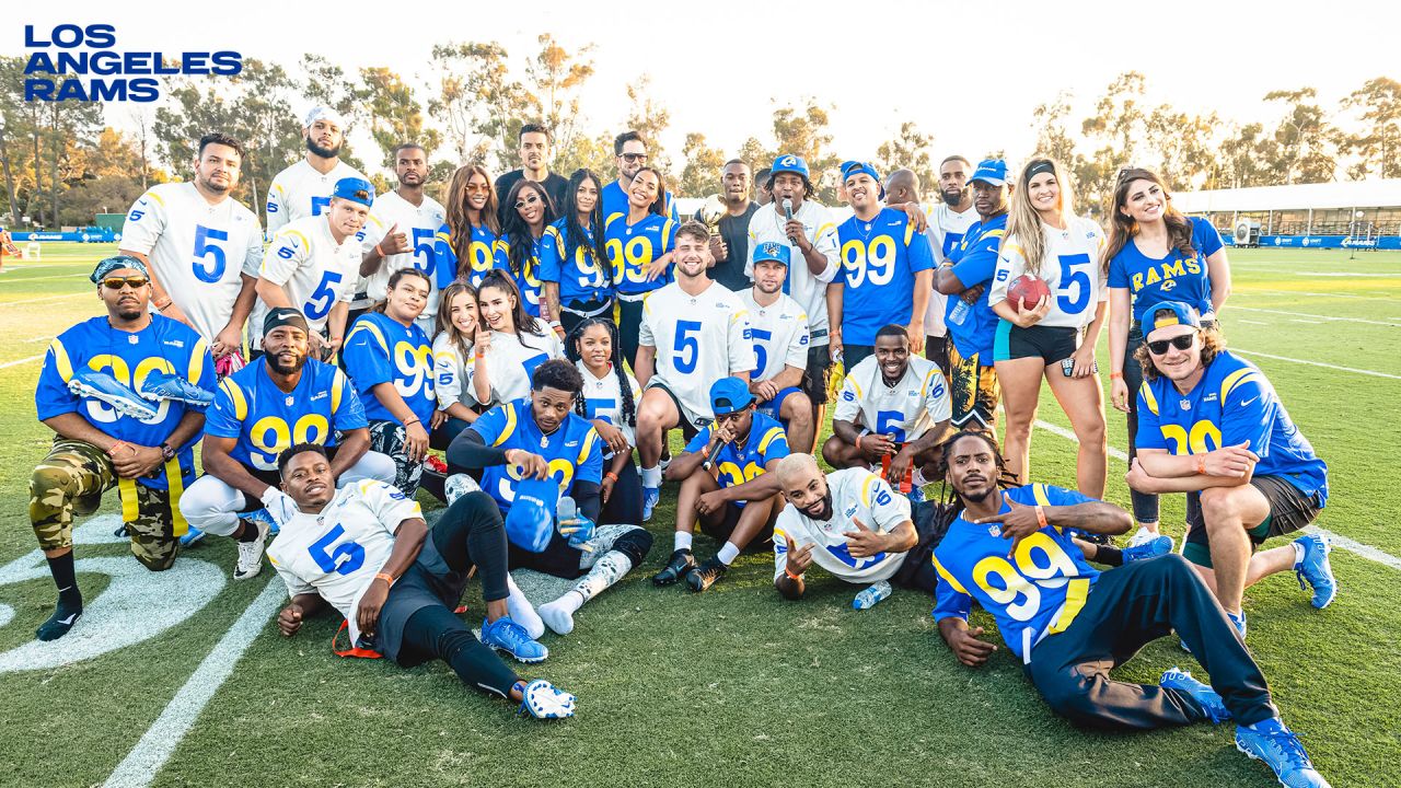 Photos: Los Angeles Rams bring flag football to the desert