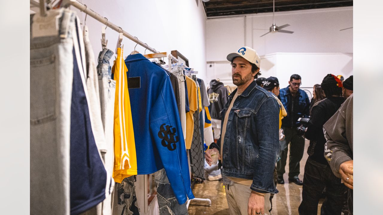 PHOTOS: Rams WR Van Jefferson & S Quentin Lake attend the VIP Rams X Gallery  Dept. Collection launch