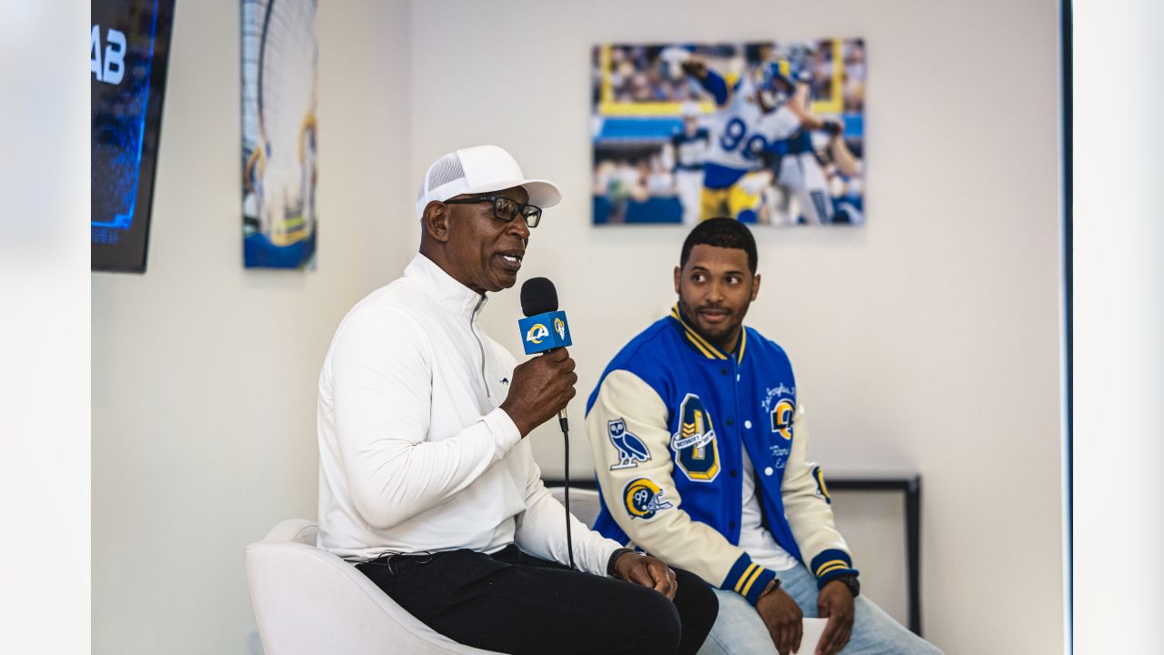 Los Angeles Rams Legend Eric Dickerson Forging Bond with 2022 Draft Class -  Sports Illustrated LA Rams News, Analysis and More