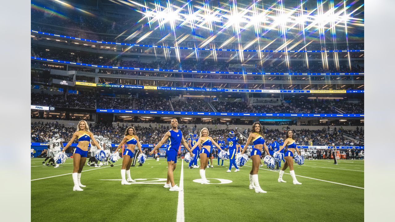 PHOTOS: Rams Cheerleaders at SoFi Stadium for Rams vs. Raiders