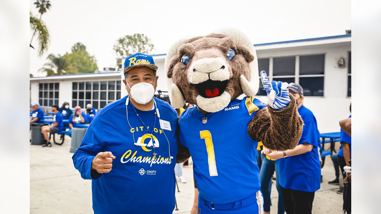 INGLEWOOD RAMS TEE LONG SLEEVE