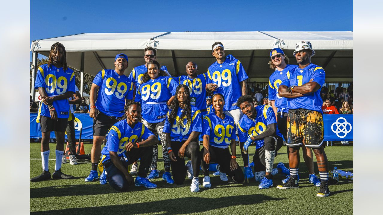 NFL players and celebrities come to campus for the Rookie Premiere flag  football game - Daily Bruin