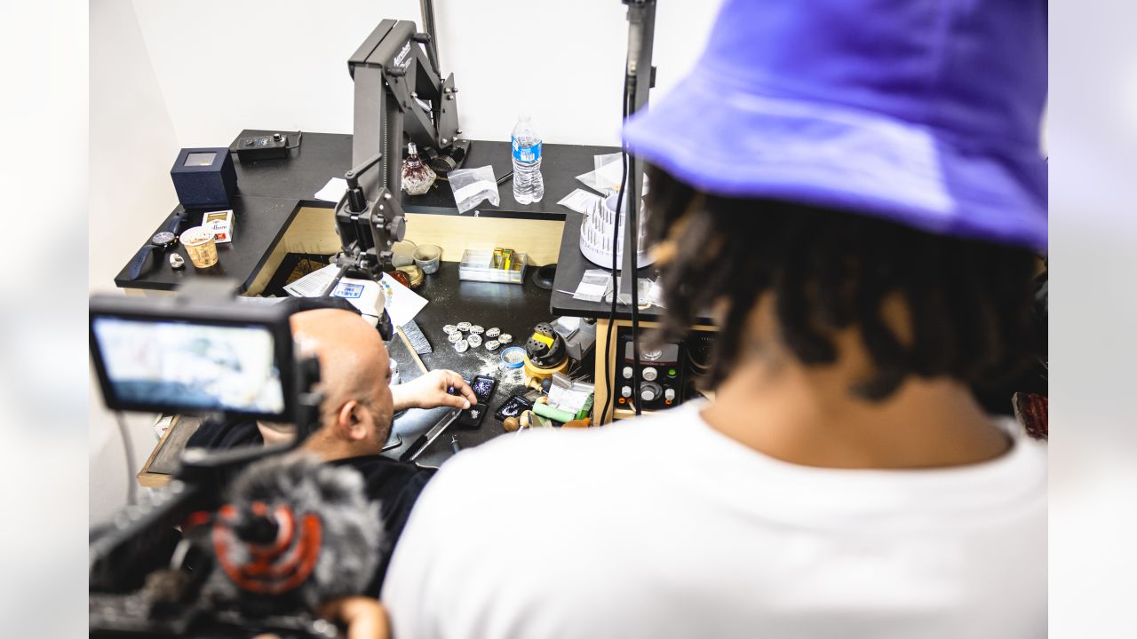 BEHIND THE SCENES PHOTOS: Jalen Ramsey witnesses creation of Rams  Championship Ring