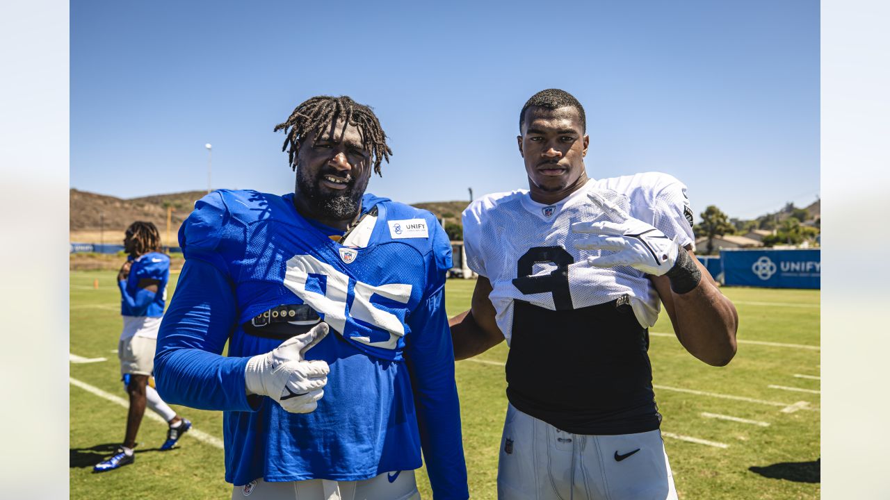 PRACTICE PHOTOS: Rams line up against QB Jimmy Garoppolo, DE Maxx