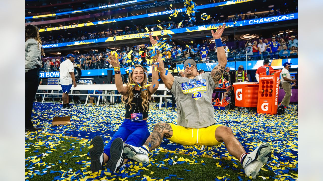 CELEBRATION PHOTOS: Picture-perfect moments from Rams Super Bowl LVI trophy  ceremony