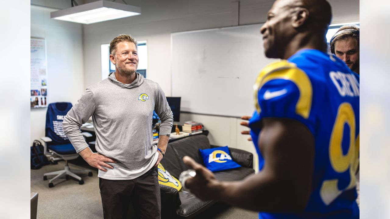 Actor Terry Crews joins the Los Angeles Rams as Rampede Captain I