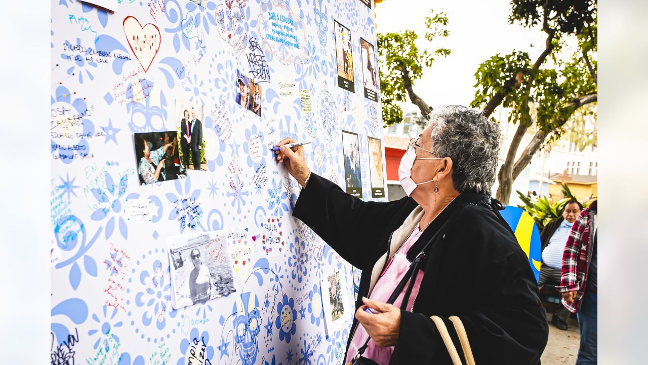 PHOTOS: Rams display community altar for Dia de los Muertos at Olvera  Street's community festival