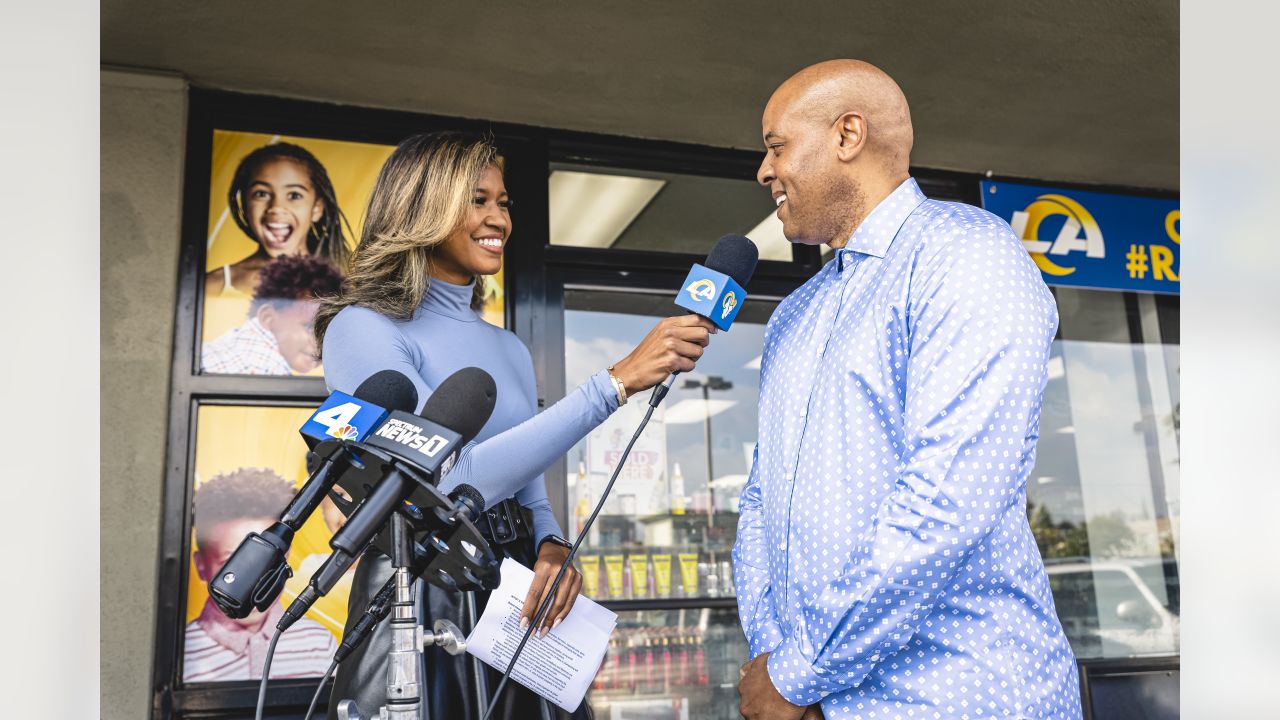 ABC7 Eyewitness News: Inglewood family's $56,000 win from Rams 50/50 raffle  to help them buy first home