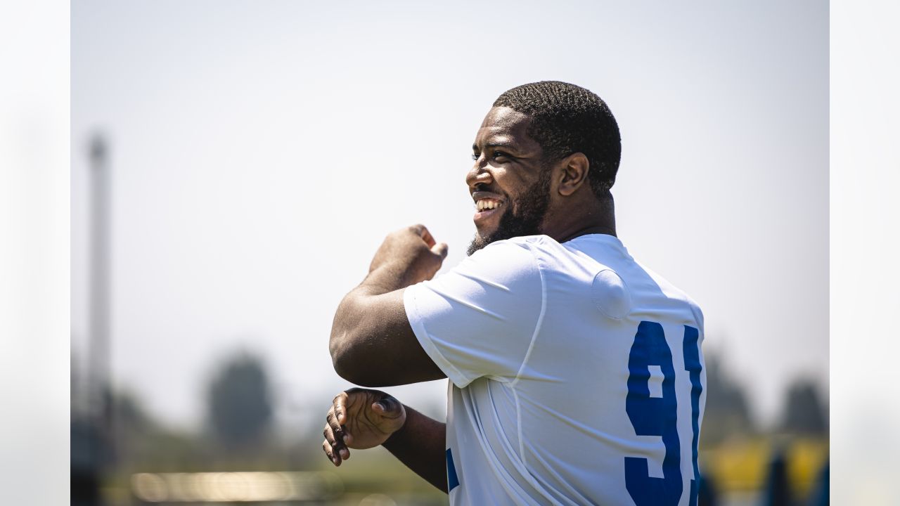 PRACTICE PHOTOS: Rookies join the vets  Kobie Tuner x Aaron Donald, Steve  Avila x Brian Allen & more!