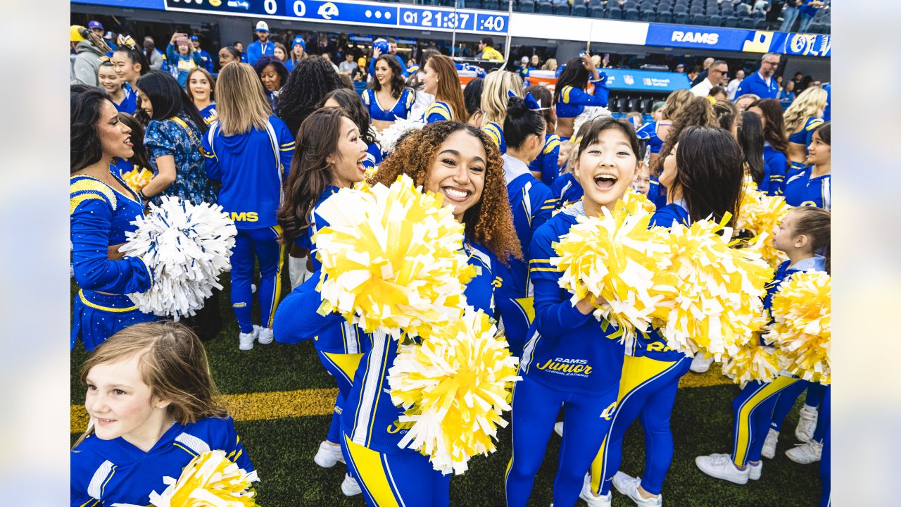 Los Angeles Rams' cheerleaders offer 20% discount on hair care products -  Turf Show Times