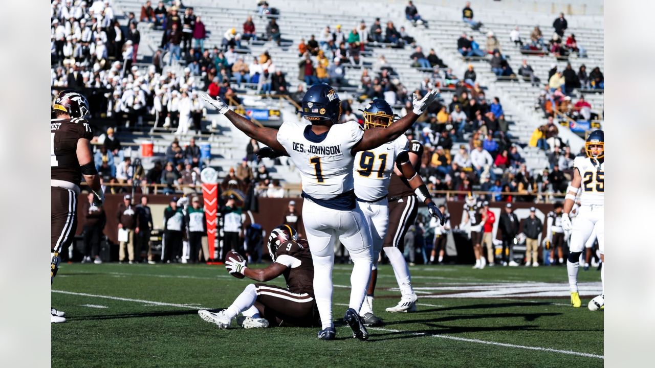 Desjuan Johnson Selected in Seventh Round of NFL Draft by the LA Rams -  University of Toledo Athletics