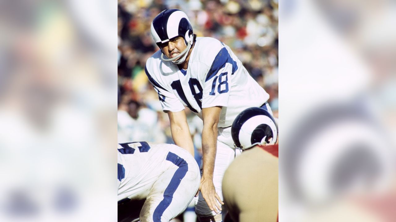 NFL Los Angeles Rams QB Roman Gabriel in the Pocket Color 8 X 10 Photo