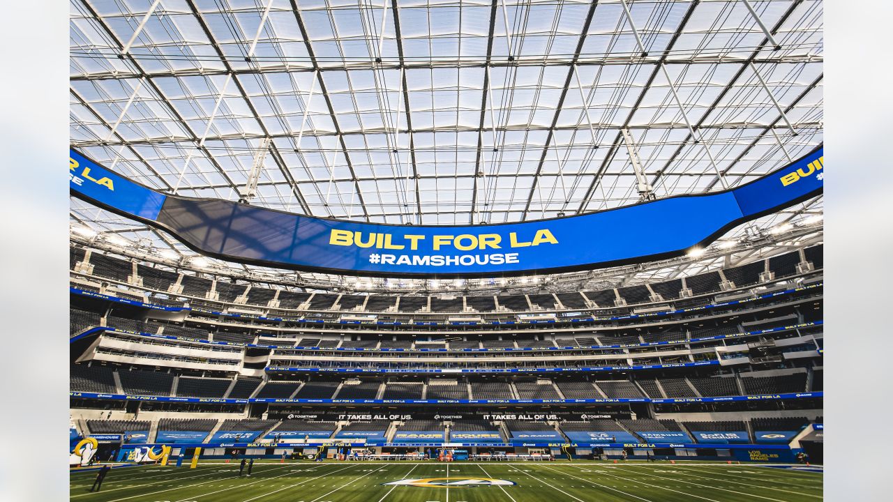 Construction begins on stadium for American football team LA Rams